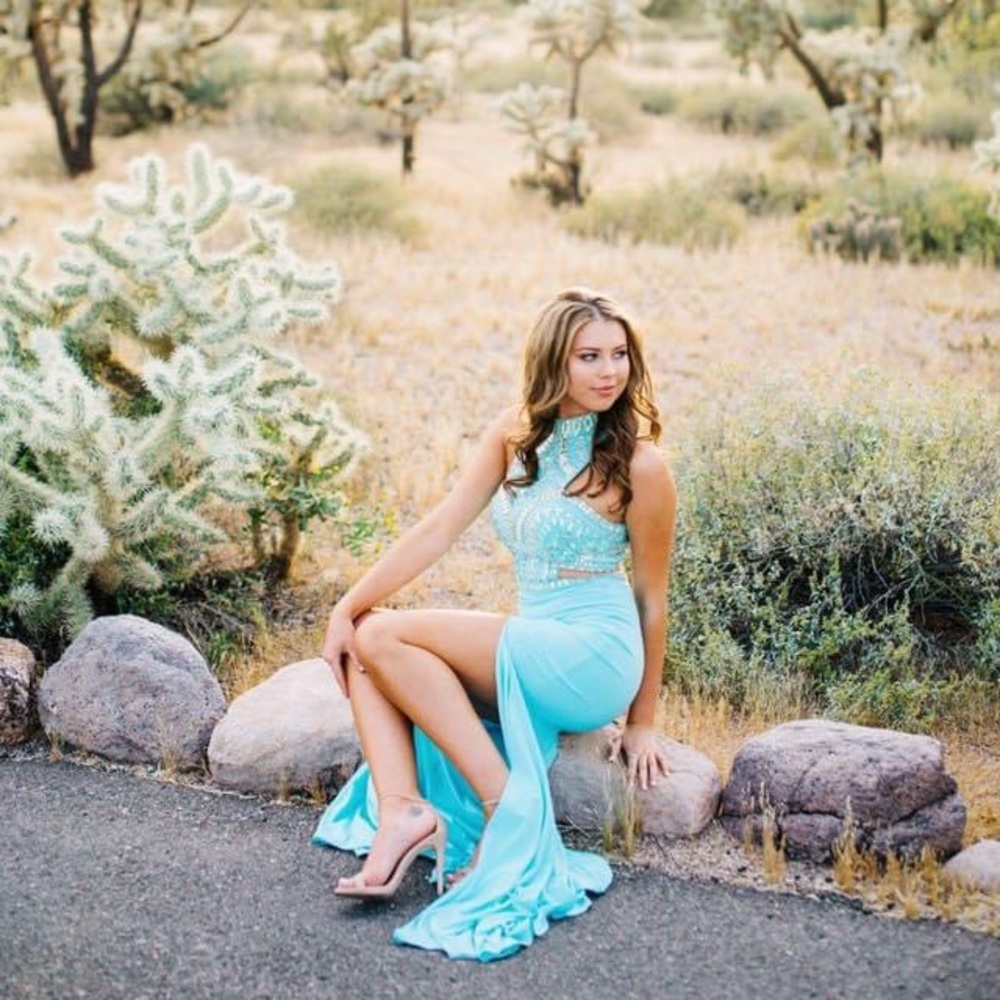 Mac Duggal Prom Dress Evening Gown Pageant Gown